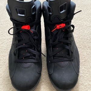 Jordan 6 Retro Infrared Black (2014) 384664-023 Size 12